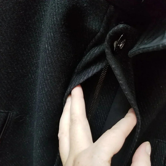 Hugo Boss Cossam Virgin Wool Viscose Coat XL - Picture 6 of 16